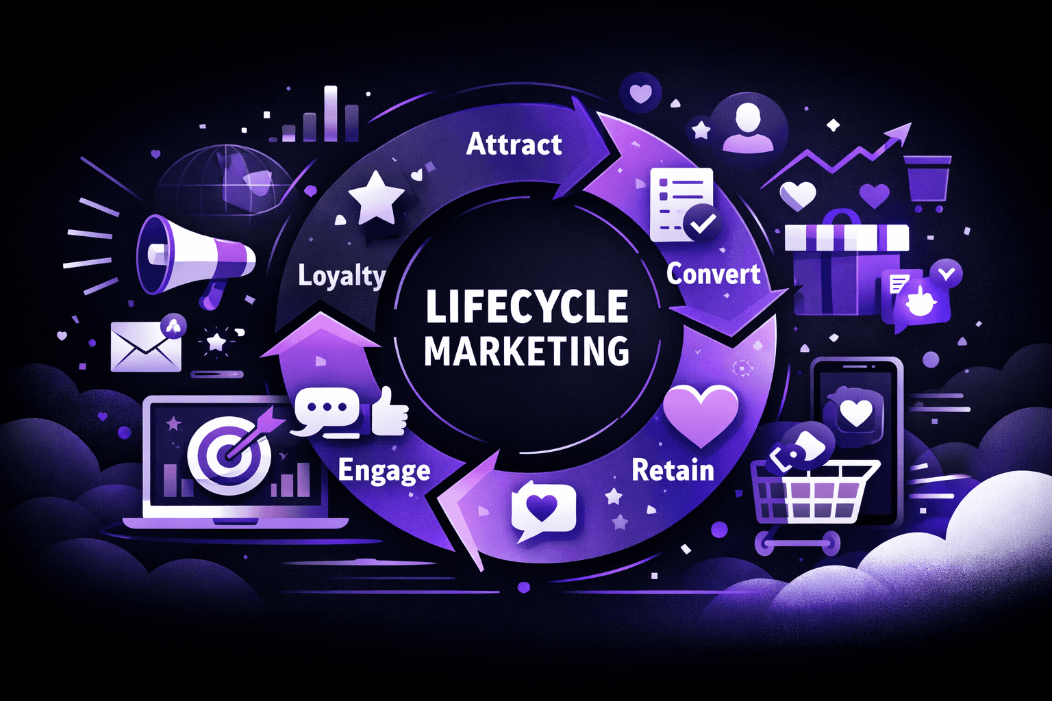 Lifecycle Marketing Diagram